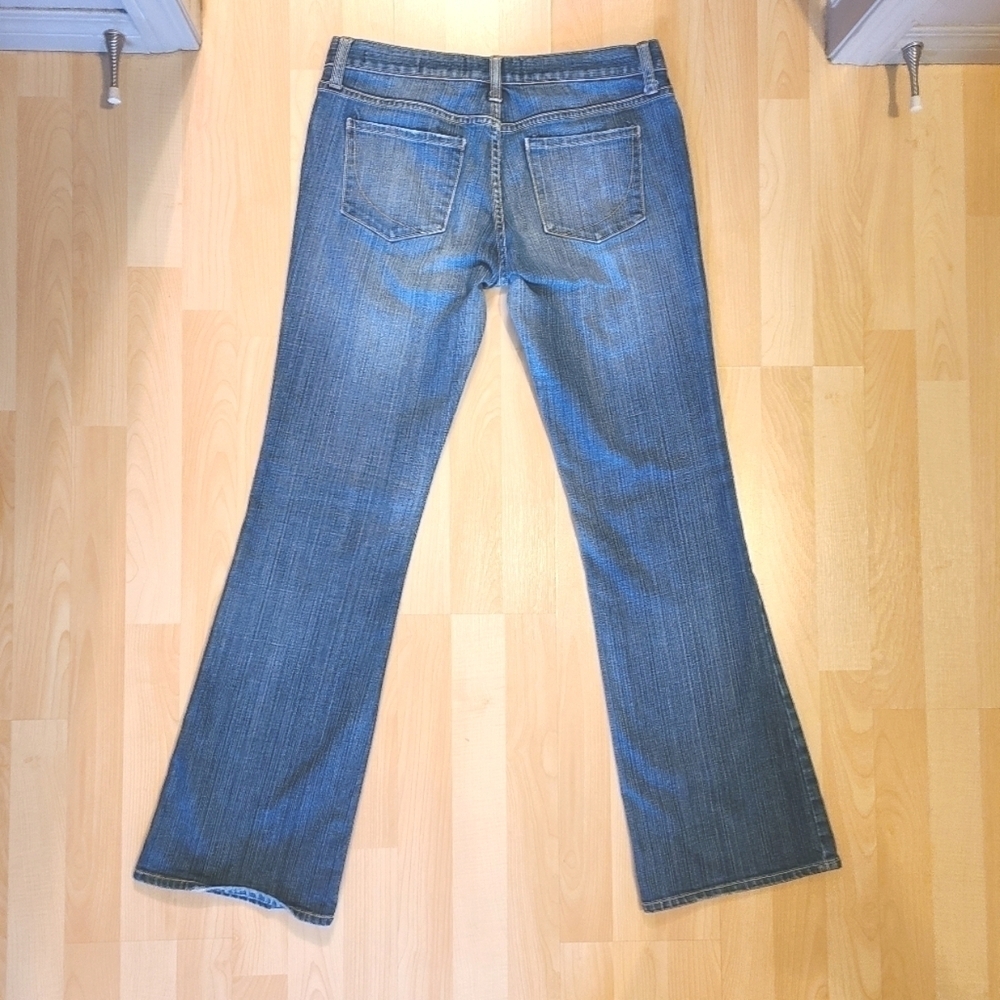 Paper Denim & Cloth Jeans Bridgette Low Rise Bootcut Wide Leg Medium Wash Baggy - Picture 6 of 11